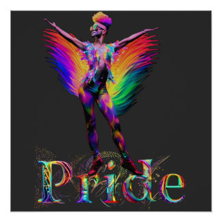 Rainbow Fusion: een statement van de Gay Pride Perfect Poster