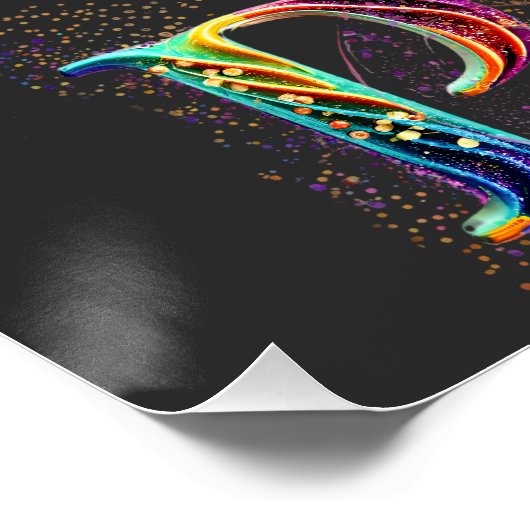 Rainbow Fusion: een statement van de Gay Pride Perfect Poster (Hoek)