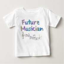 Rainbow Future Musician Musical Notes Kind T-shirt