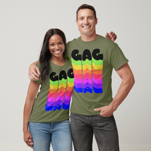Rainbow Gag Pride Yasss Drag Werk Gay Meme LGBT T-shirt (Unisex)