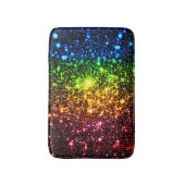 Rainbow Galaxy Bathmat Badmat (Voorkant Verticaal)