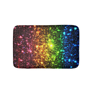 Rainbow Galaxy Bathmat Badmat