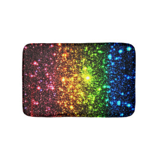 Rainbow Galaxy Bathmat Badmat