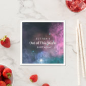 Rainbow Galaxy Birthday Servet (Insitu)