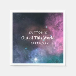 Rainbow Galaxy Birthday Servet