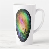  Rainbow Galaxy Cup Latte Mok (Rechts)