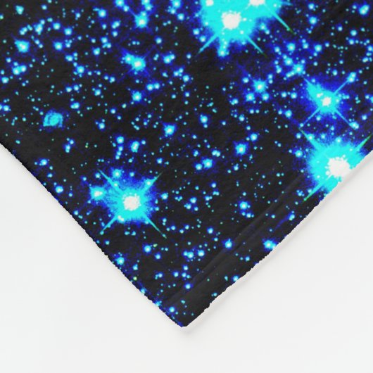 Rainbow Galaxy Fleece Deken (Hoek)