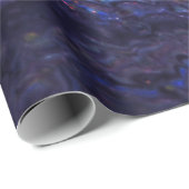 Rainbow Galaxy Geode Pattern Cadeaupapier (Rol Hoek)