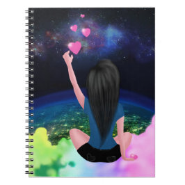 Rainbow Galaxy-laptop Notitieboek