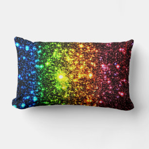 Rainbow Galaxy Lumbar Kussen