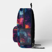 Rainbow Galaxy Pattern Bedrukte Rugzak (Rechts)