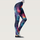 Rainbow Galaxy Pattern Leggings (Rechts)