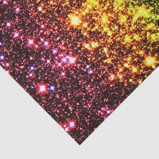 Rainbow Galaxy Tissue Paper Tissuepapier (Detail)