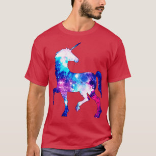 Rainbow Galaxy Unicorn Cool T-shirt