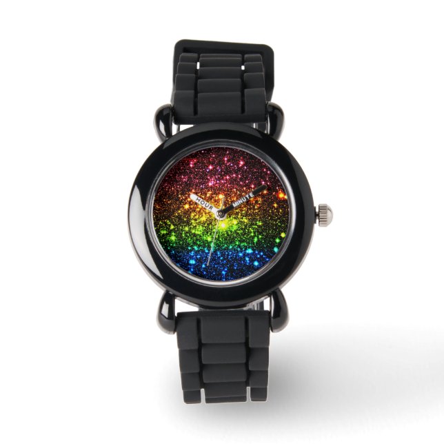 Rainbow Galaxy Watch Horloge (Voorkant)