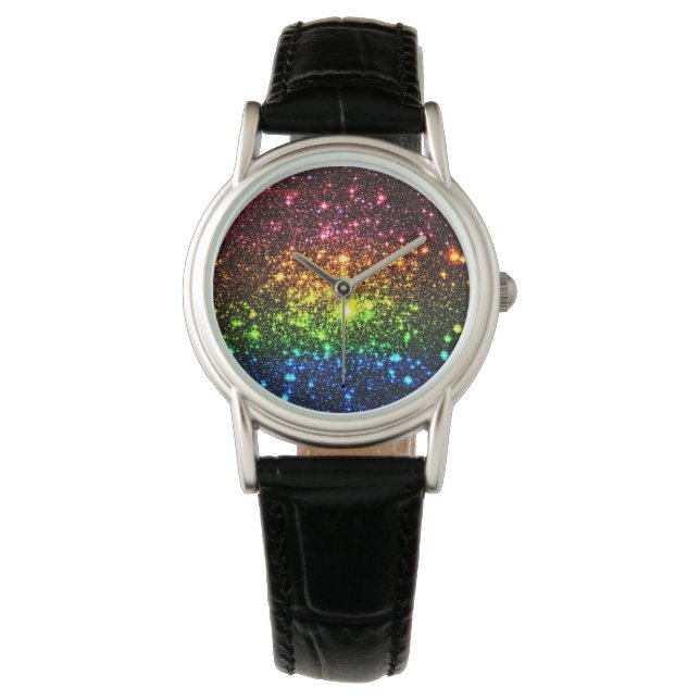 Rainbow Galaxy Watch Horloge (Voorkant)
