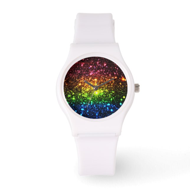 Rainbow Galaxy Watch Horloge (Voorkant)