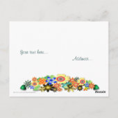 Rainbow Garden Briefkaart (Achterkant)