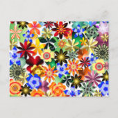 Rainbow Garden Briefkaart (Voorkant)