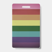 Rainbow, Gay en sympathisanten Badge (Back)