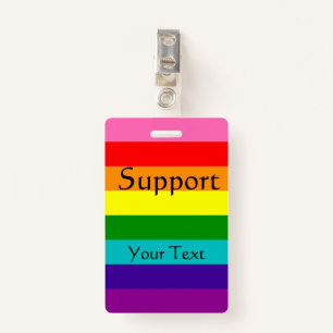 Rainbow, Gay en sympathisanten Badge