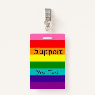 Rainbow, Gay en sympathisanten Badge