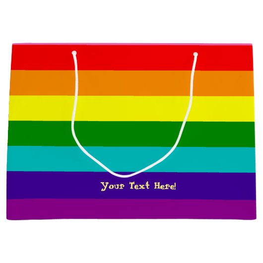 Rainbow, Gay en sympathisanten Groot Cadeauzakje (Voorkant)