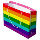 Rainbow, Gay en sympathisanten Groot Cadeauzakje (Achterkant Gekanteld)