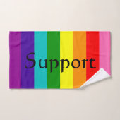 Rainbow, Gay en sympathisanten Handdoek (Handdoek)