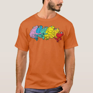 Rainbow Gay Frog Cute LGBTQ T-shirt