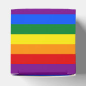 Rainbow Gay Pride Flag Bedankdoosjes (Bovenkant)