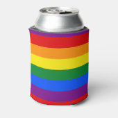 Rainbow Gay Pride Flag Blikjeskoeler (Blikje Achterkant)