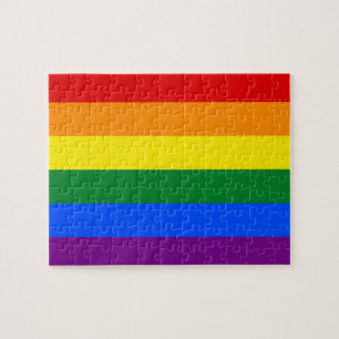 Rainbow Gay Pride Flag Legpuzzel