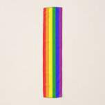 Rainbow Gay Pride Flag LGBTQ Sjaal<br><div class="desc">Dit ontwerp werd gecreeerd door digitale kunst. Het kan worden gepersonaliseerd door de aanpassingsknoop te klikken en de kleur te veranderen, een naam, initialen of uw favoriete woorden toe te voegen. Neem contact met me op colorflowcreations@gmail.com als je dit ontwerp op een ander product wilt gebruiken. Koop mijn originele abstracte...</div>