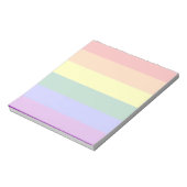 Rainbow Gay Pride Flag Notitieblok (Linkerzijde)