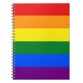 Rainbow Gay Pride Flag Notitieboek (Voorkant)