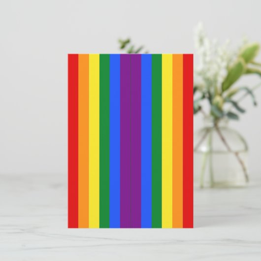 Rainbow Gay Pride Flag Pack van 2 Bladwijzer (Staand voorkant)