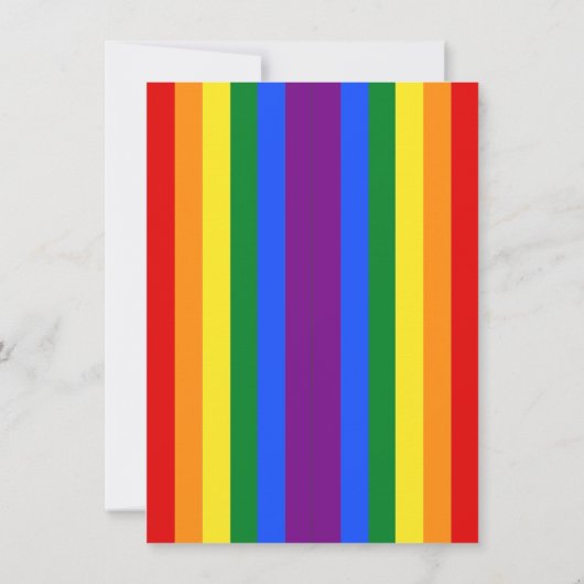 Rainbow Gay Pride Flag Pack van 2 Bladwijzer (Achterkant)