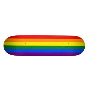 Rainbow Gay Pride Flag Skateboard