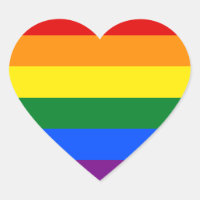 RAINBOW GAY PRIDE FLAG | STICKER