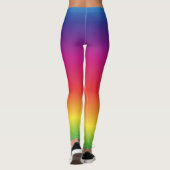 Rainbow Gay Pride Gradient Leggings (Achterkant)