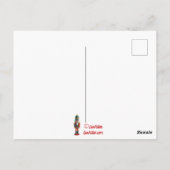 Rainbow Gay Pride Kerstnotenkraker Speelgoed Briefkaart (Achterkant)