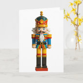 Rainbow Gay Pride Kerstnotenkraker Speelgoed Kaart (Gele Bloem)