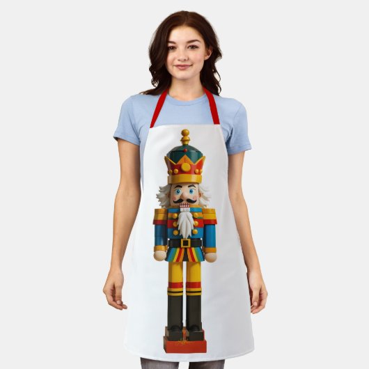 Rainbow Gay Pride Kerstnotenkraker Speelgoed Schort (Gedragen)