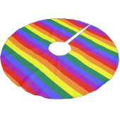 Rainbow Gay Pride Kleurrijk Kerstboom Rok (Gekanteld)