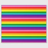 Rainbow Gay Pride LGBT Original 8 Stripes Flag Cadeaupapier (Vlak)