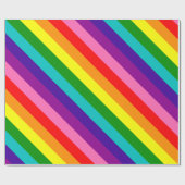 Rainbow Gay Pride LGBT Original 8 Stripes Flag Cadeaupapier (Vlak)