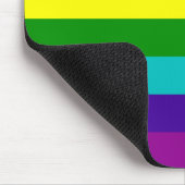 Rainbow Gay Pride LGBT Original 8 Stripes Flag Muismat (Hoek)