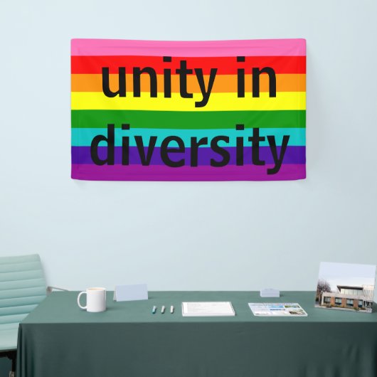 Rainbow Gay Pride LGBT Original 8 Stripes Flag Spandoek (Beurs)