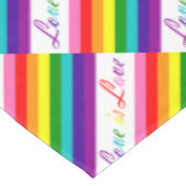 Rainbow Gay Pride LGBT Original 8 Stripes Flag Tafelkleed (Gekanteld)